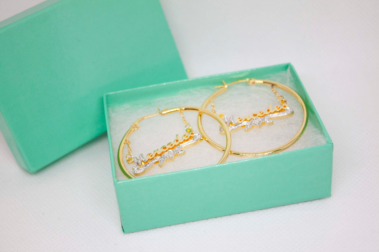 Chain Gang Hoop Earrings