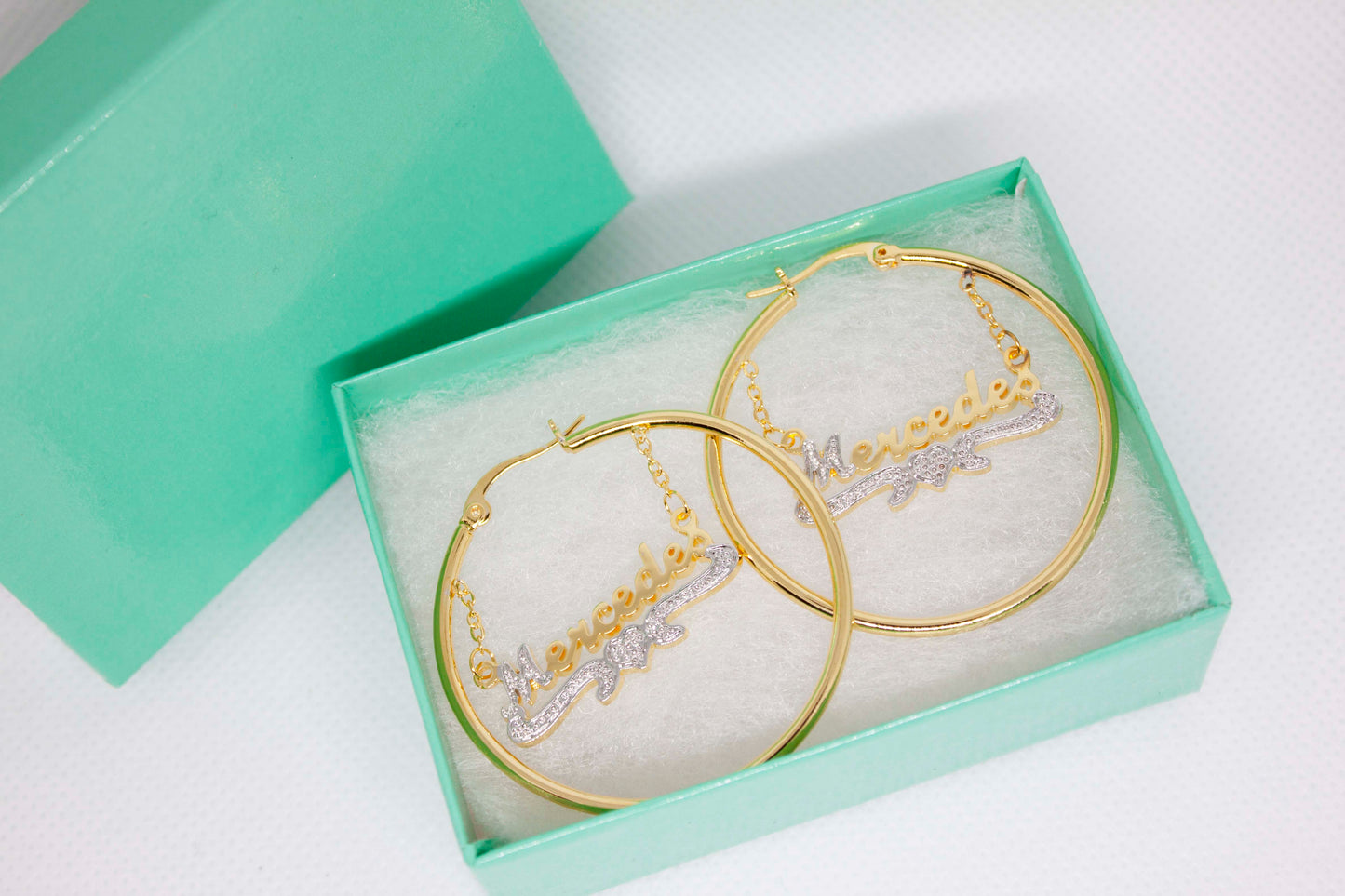 Chain Gang Hoop Earrings
