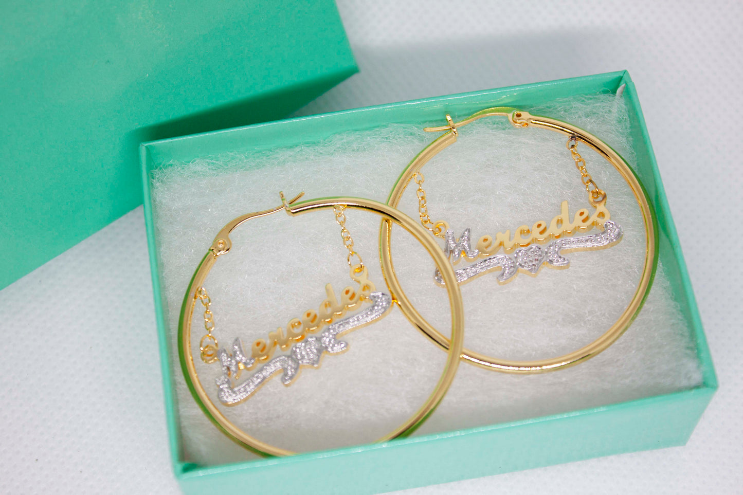 Chain Gang Hoop Earrings