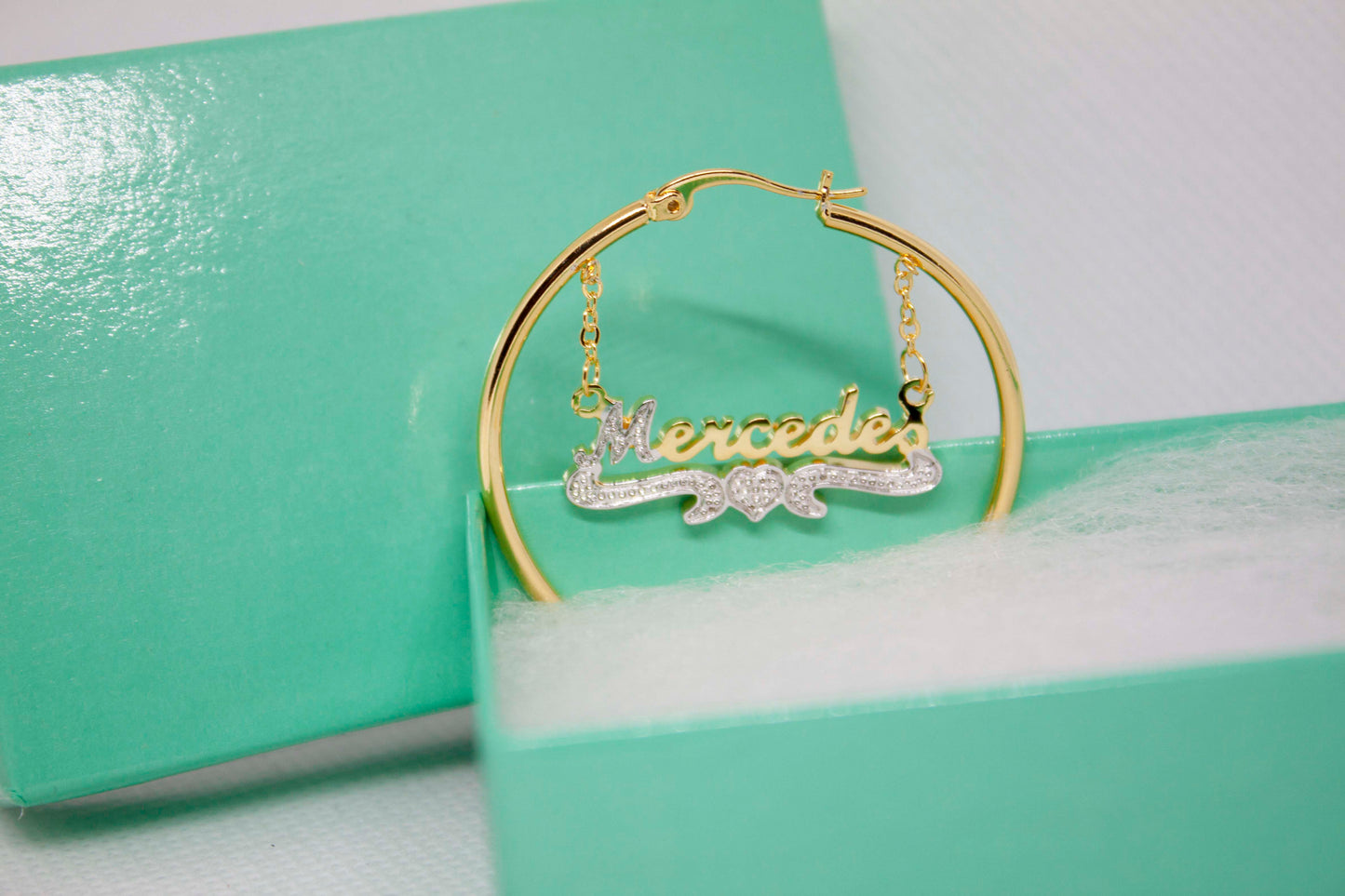 Chain Gang Hoop Earrings