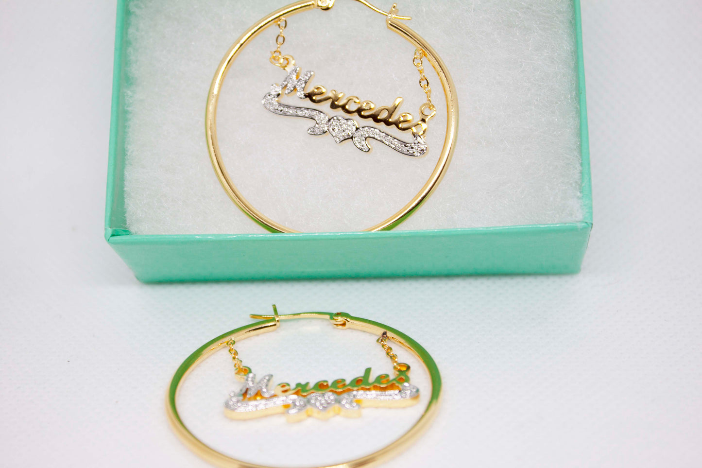 Chain Gang Hoop Earrings