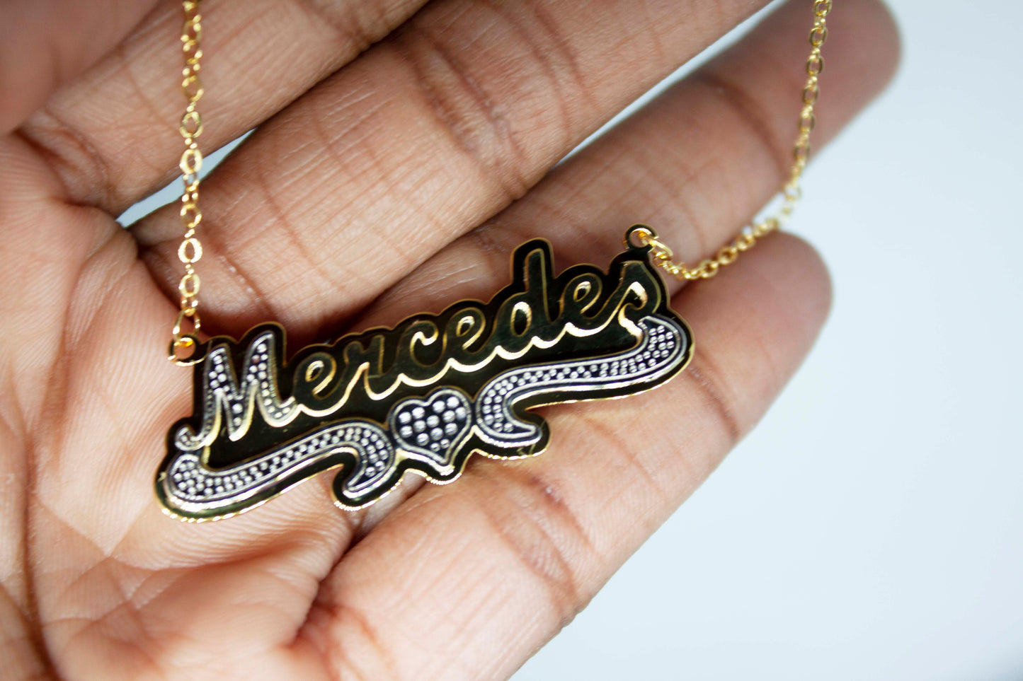 Don't Plate With Me Name Necklace