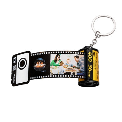 Personalized Polaroid Photo Keychain - Main Image