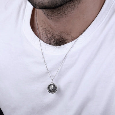 Around The Ball Name Necklace