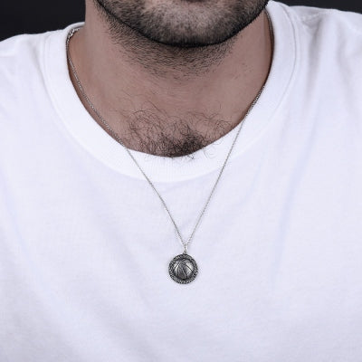 Around The Ball Name Necklace