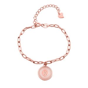 Circle It Initial Bracelet