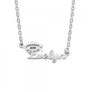 Personalized Go Graduate Necklace