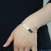 Bar My Name Bracelet