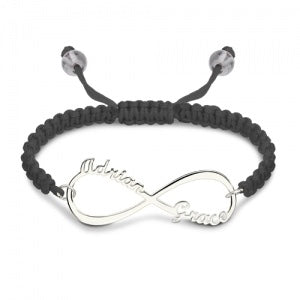 Infinity Cord Bracelet