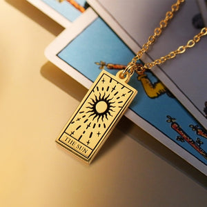 In The Tarot Cards Necklace