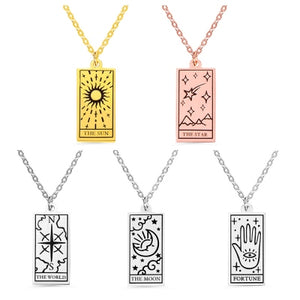 In The Tarot Cards Necklace