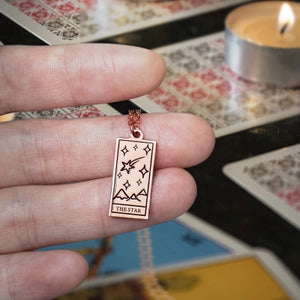 In The Tarot Cards Necklace