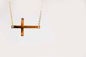 Covered Name Necklace