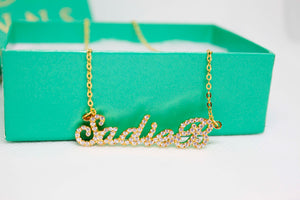 Bling About It Name Necklace