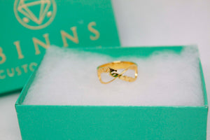 Personalized Infinity Ring